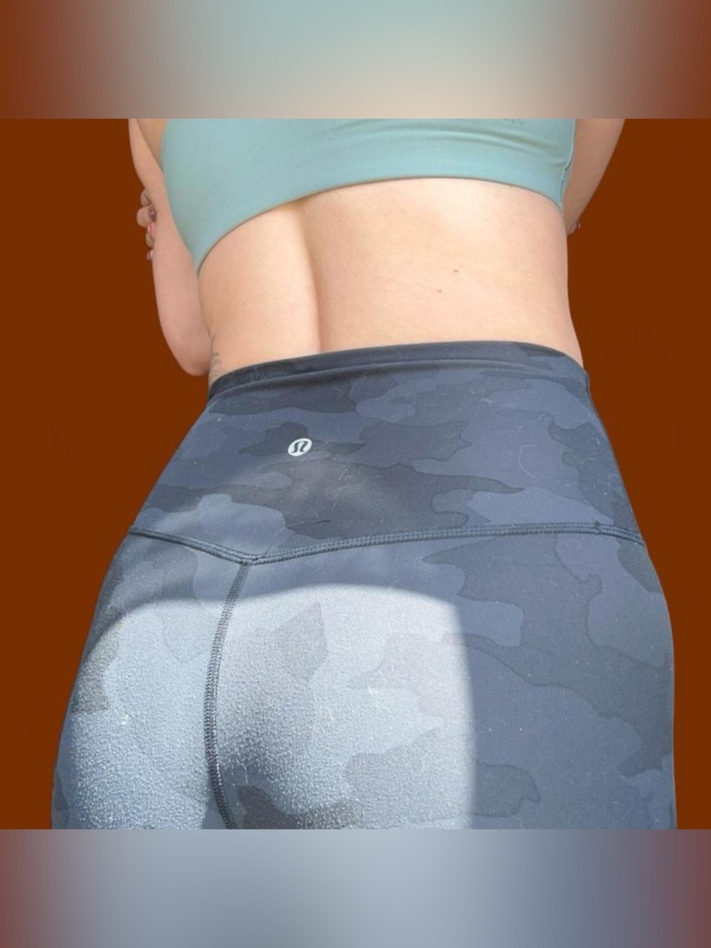 lululemon athletica High-Rise Camo Black Women's Shorts